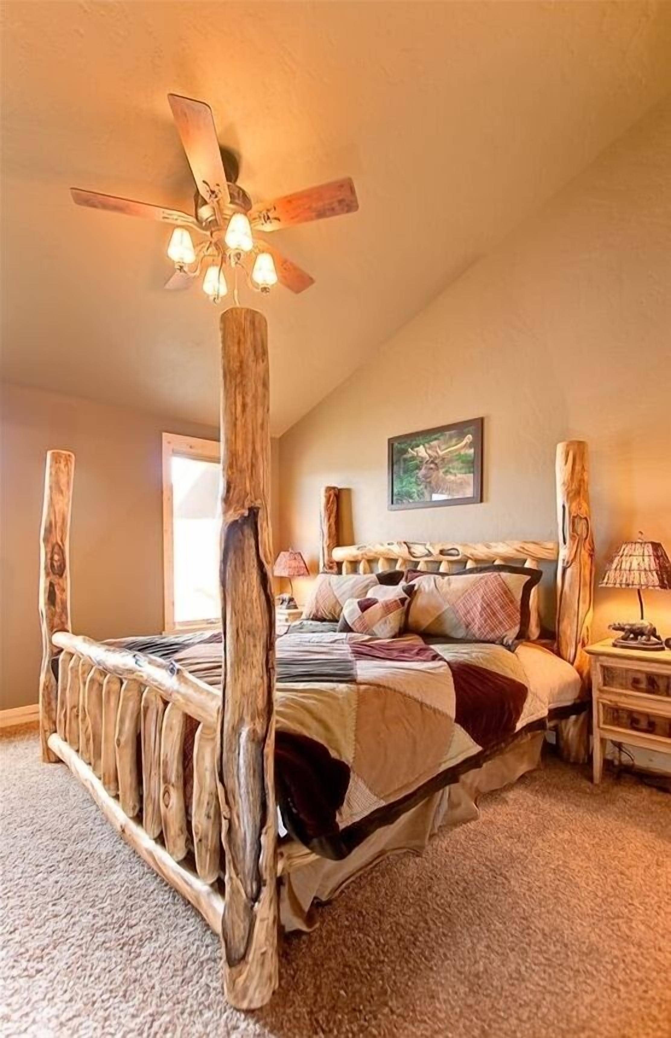 5 bedrooms, desk, iron/ironing board, travel cot