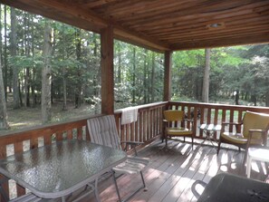 Back covered porch