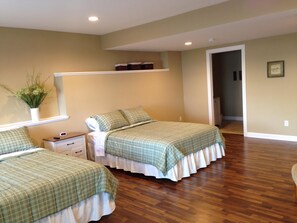 5 bedrooms, iron/ironing board, travel cot, free WiFi