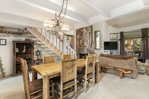 Dining - Private Setting in This Ski in / Ski Out Mountainside Home! (Avon)