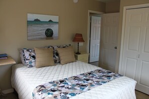 2 bedrooms, in-room safe, iron/ironing board, travel crib