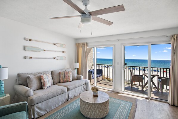 Smart TV - Windancer 311 - Gulf Front, Renovated, Free Beach Svc, Pool, Local Owner! (Miramar Beach)