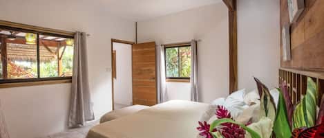 1 habitación, wifi y ropa de cama