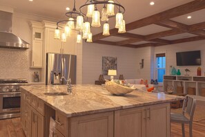 Fridge, microwave, oven, stovetop - Tall Cotton - Luxury home on 30A with Gulf Views! (Santa Rosa Beach)