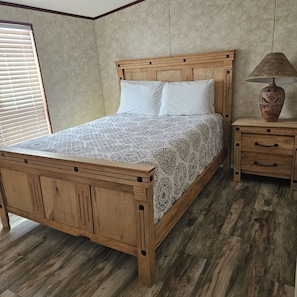 3 bedrooms, iron/ironing board, travel cot, WiFi