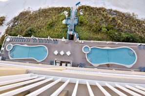 Pool - Amazing Views! Newly Remodeled 9th Floor King Bed and Queen Murphybed (Panama City Beach)