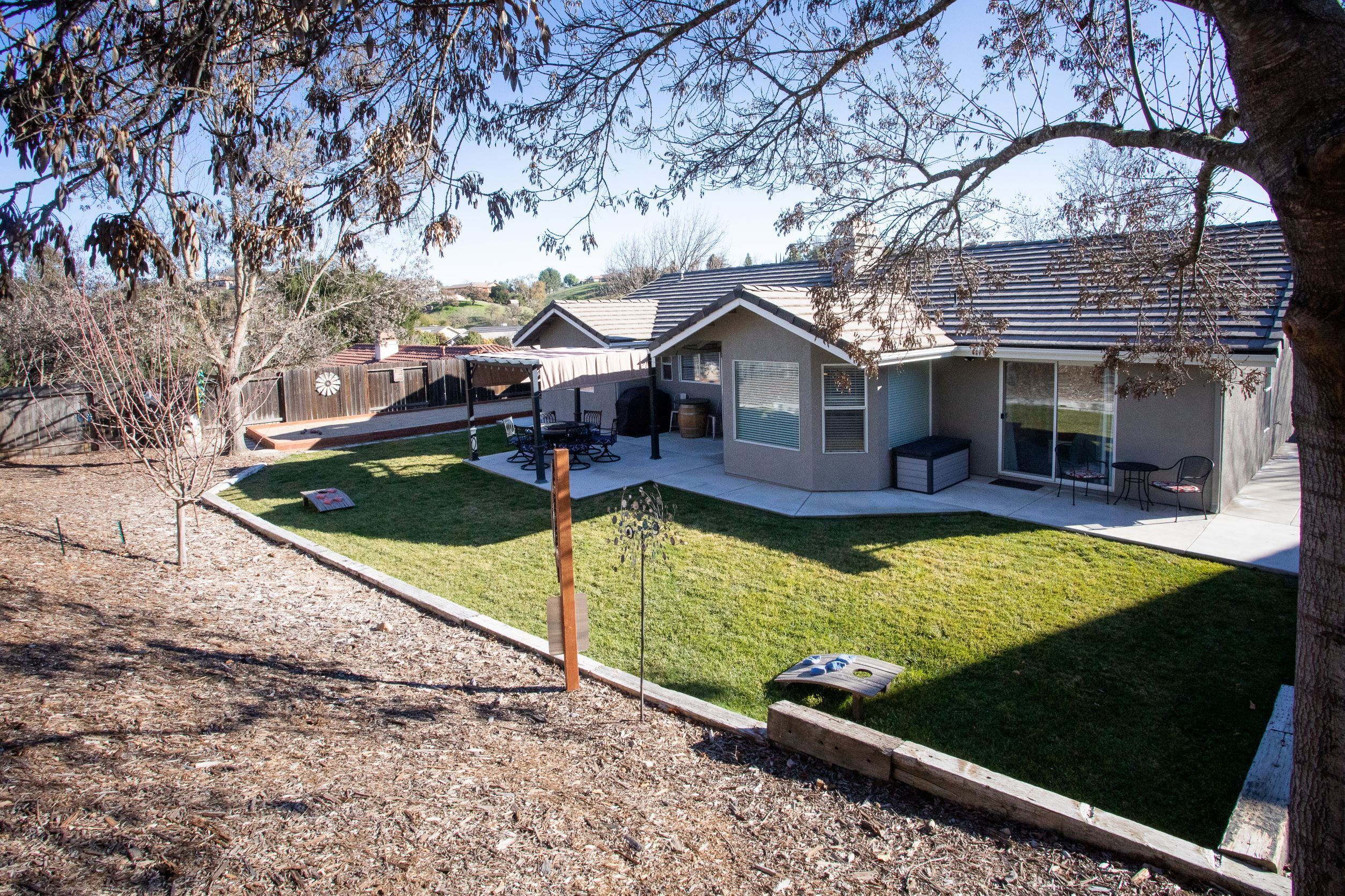 Private and spacious backyard