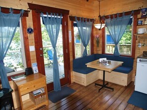 Utsikt fra overnattingsstedet