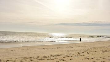 On the beach