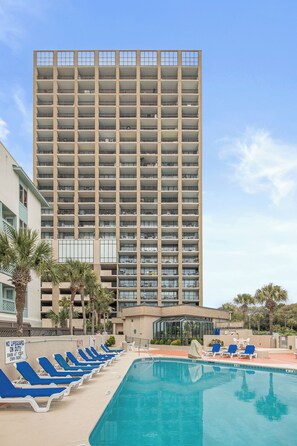 Unclassified image, 5 of 61, button - Spacious & Serene: Large Rooms, King Bed, Big Balcony, Peaceful Beach (Myrtle Beach)