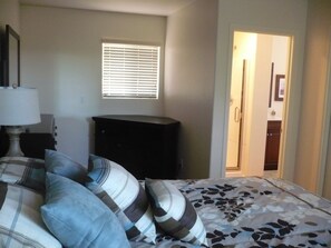 1 bedroom, iron/ironing board, travel crib, free WiFi