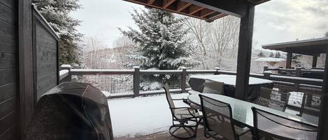 Opções para refeição ao ar livre