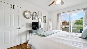 3 bedrooms, iron/ironing board, internet, bed sheets