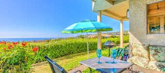 UNOBSTRUCTED OCEAN-GOLF Views, step in shower, KING bed, garage, Gym
STR14-0115