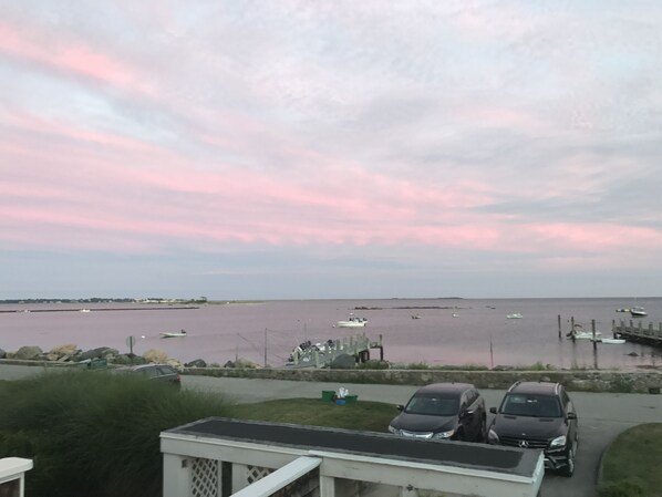 Blick von der Unterkunft