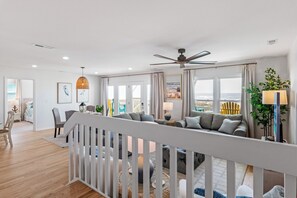 Smart TV, DVD player, books, stereo - Newly Renovated Oceanfront Home w/Private Heated Pool, Hot Tub & Tent Service (Holden Beach)