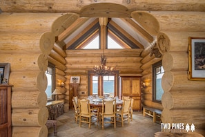 Entrance to Dining Room with Dining for Ten