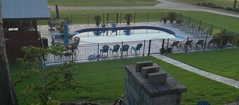 Outdoor family time on the patio, at the pool-pool house, or on the boat dock!