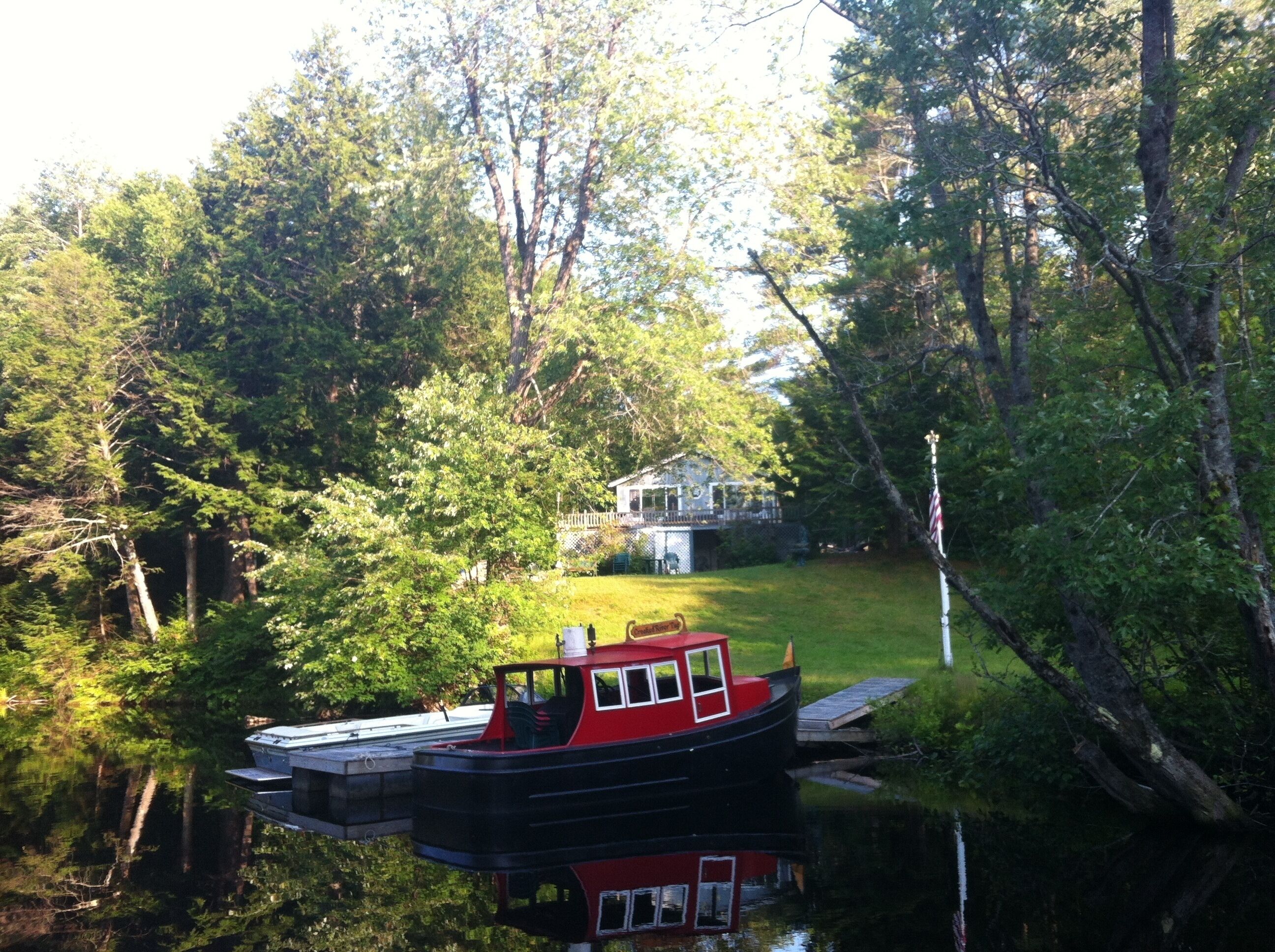 Listen for the whistle of the Crooked River Tug!