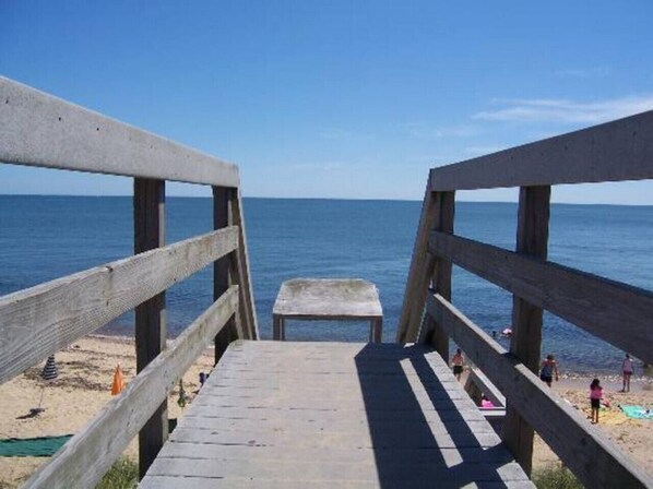 Tæt på stranden