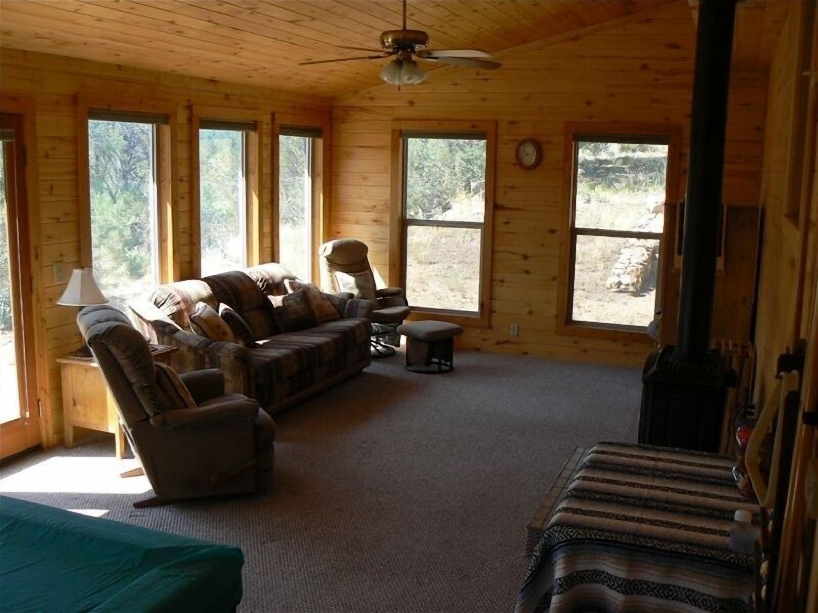 TV, fireplace, DVD player, books