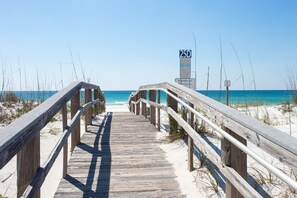 Beach nearby, beach towels