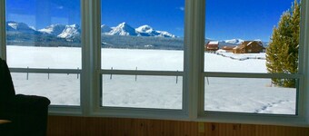 Montagnes en dents de scie-Stanley, Idaho!  Belles vues en dents de scie!