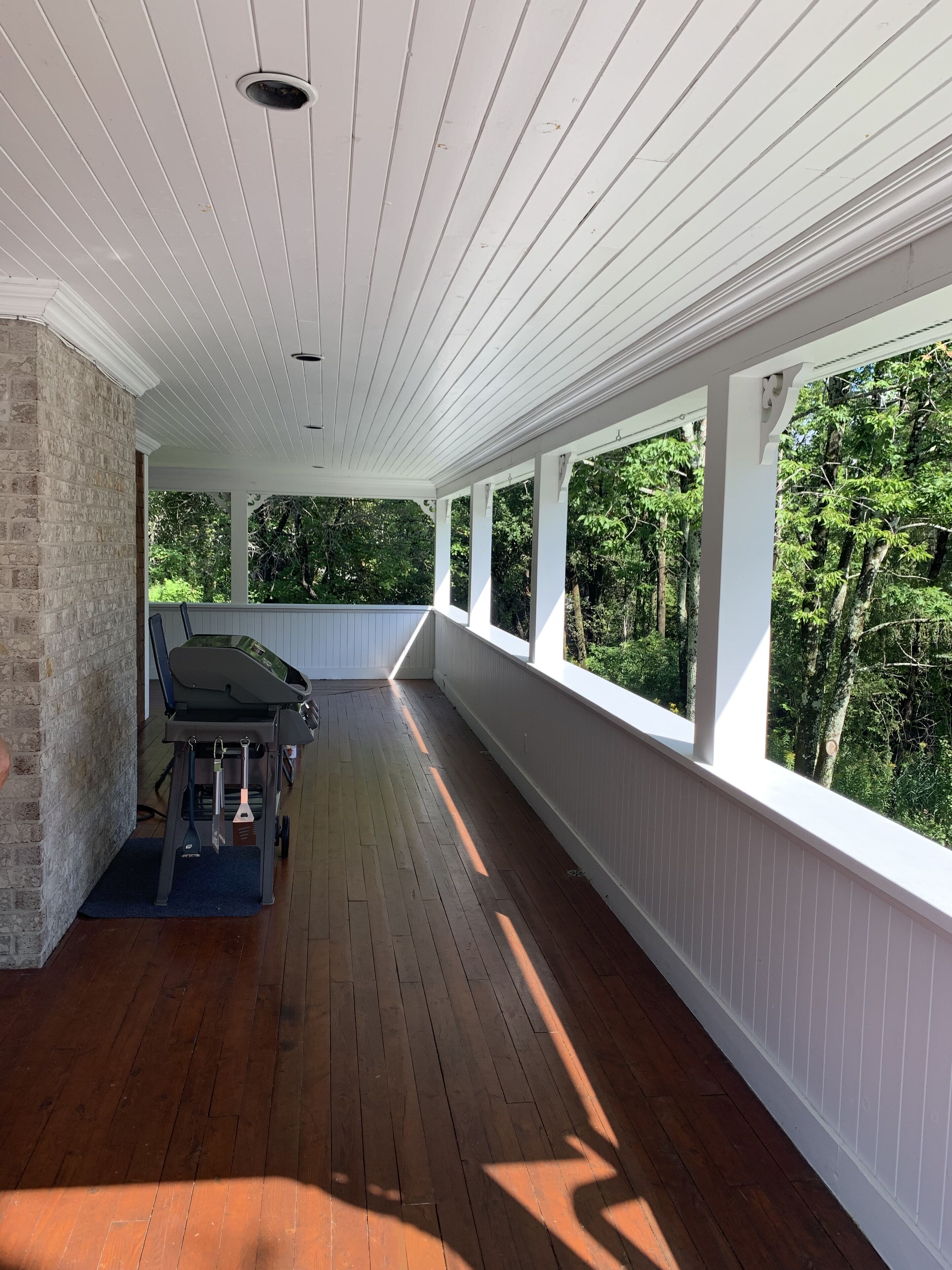BBQ accessible year-round on the covered porch