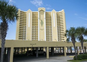 Exterior - Emerald Isle 1309–Gulf-Front Corner Condo | Front-Row Beach Service Included (Panama City Beach)