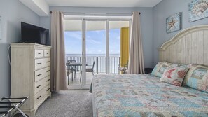 2 bedrooms, iron/ironing board, WiFi, bed sheets - Emerald Isle 1309 - Front row beach chair service included! (Panama City Beach)
