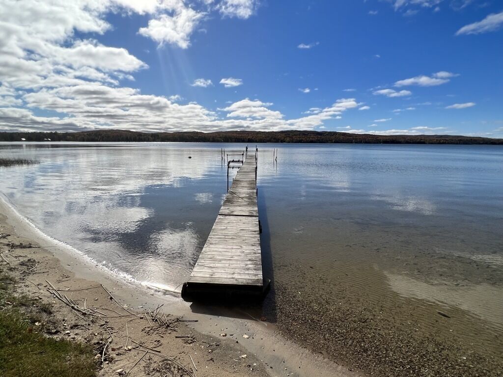 On the beach, sun loungers