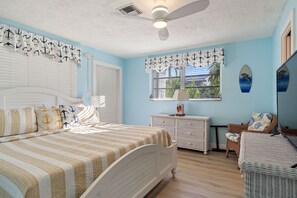 2 bedrooms, desk, iron/ironing board, free WiFi