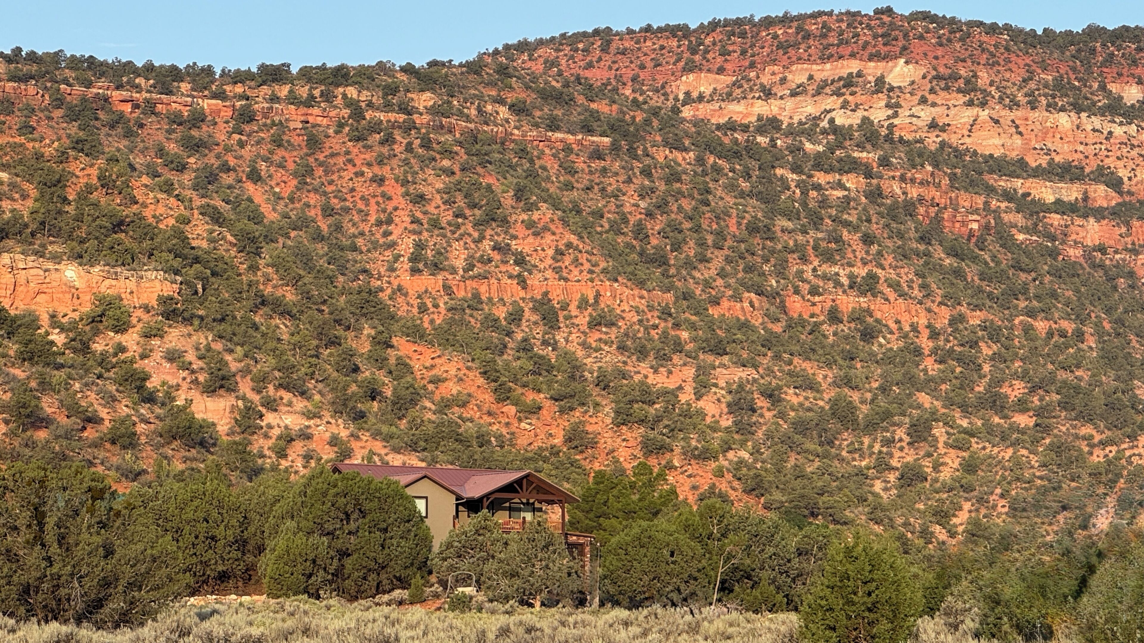 Secluded 3 acre lot nestled in red canyon