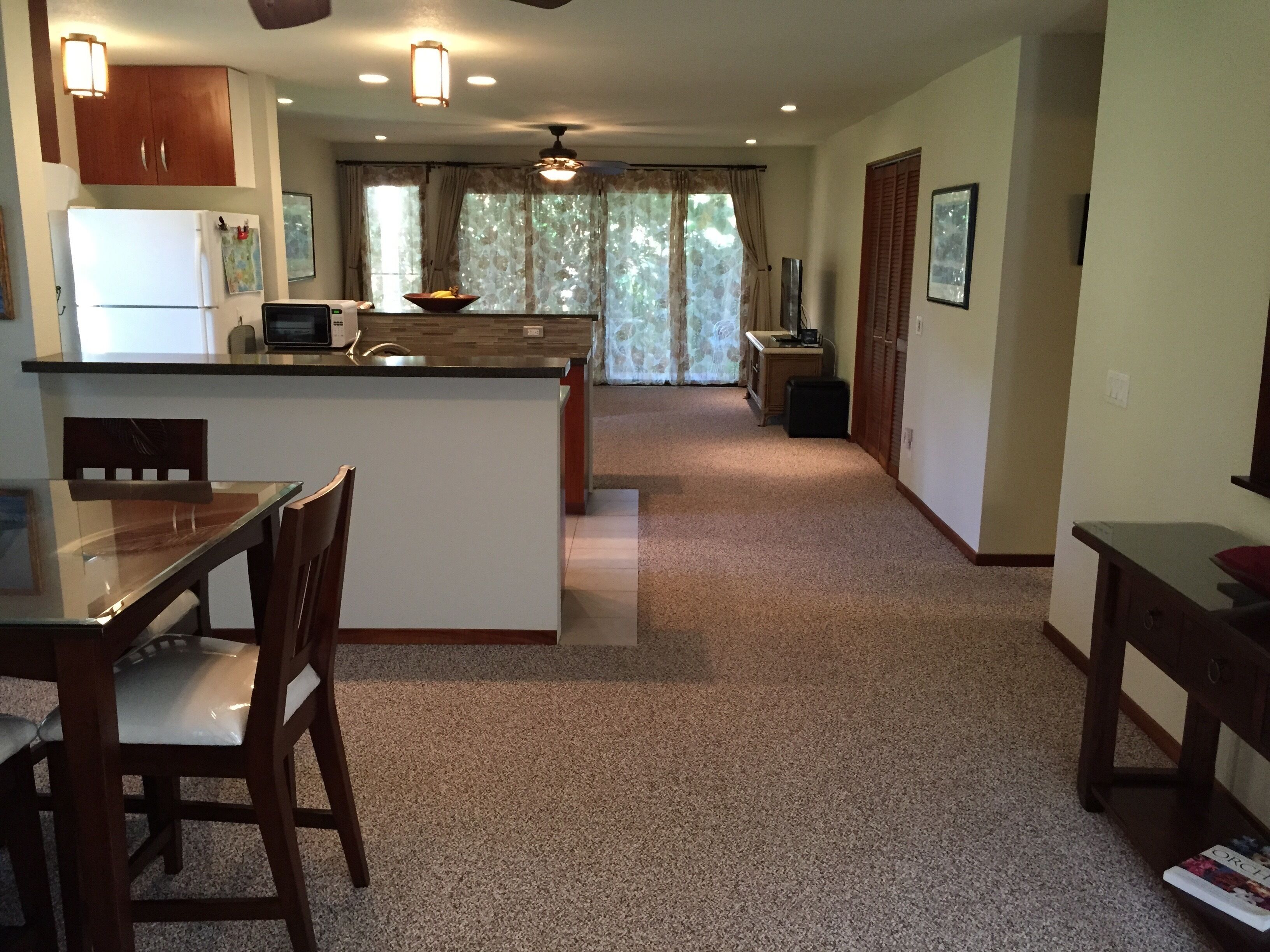 Quiet ground floor end unit,best location new rental premium quality remodel