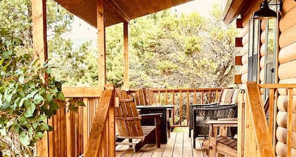 Cozy MTN View Cabin-Ski Wolf Creek 22 miles Fire Pit-WiFi-Dog Friendly!