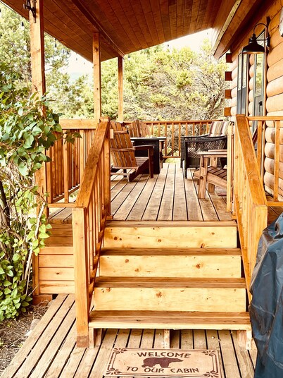 Cozy MTN View Cabin-Ski Wolf Creek 22 miles Fire Pit-WiFi-Dog Friendly!