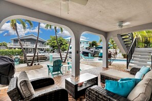 Terrace/patio - Relax & Renew, Gulfside Retreat (Marathon)