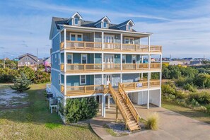 Exterior - Soundside Dog Friendly w/ Private Pool, Hot Tub, Elevator, Game and Media Rooms (Avon)