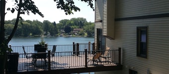 BARBECUE BARCA DA PESCE BBQ - 5 camere da letto, 165 'di facciata sul lago - Vacanza perfetta