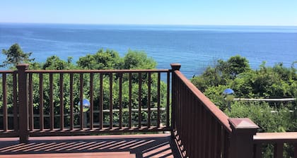 Spectacular beachfront views!