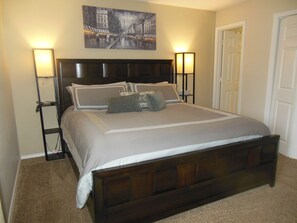 2 bedrooms, in-room safe, iron/ironing board, free WiFi