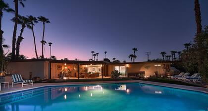 FABULOUS PRIVATE MID-CENTURY FOUR BEDROOM RESORT STYLE POOL HOME IN CENTRAL PS