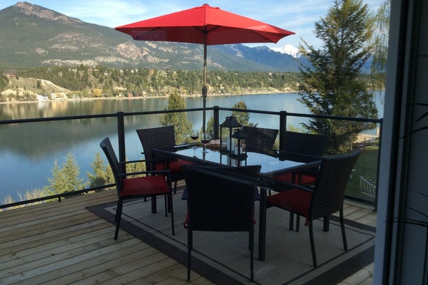 Why not enjoy the views on the patio! Lots of room for kids to play