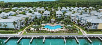 Islamorada Keys Home Dans Le Récif De Anglers Avec Vue Sur La Mer, Dock, Piscine Et Plage