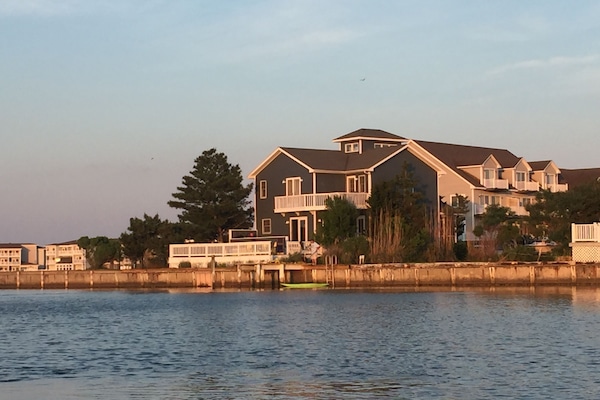 View of the house from the kayak!