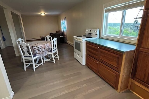 Standard Apartment | Private kitchen | Full-size fridge, microwave, oven, stovetop