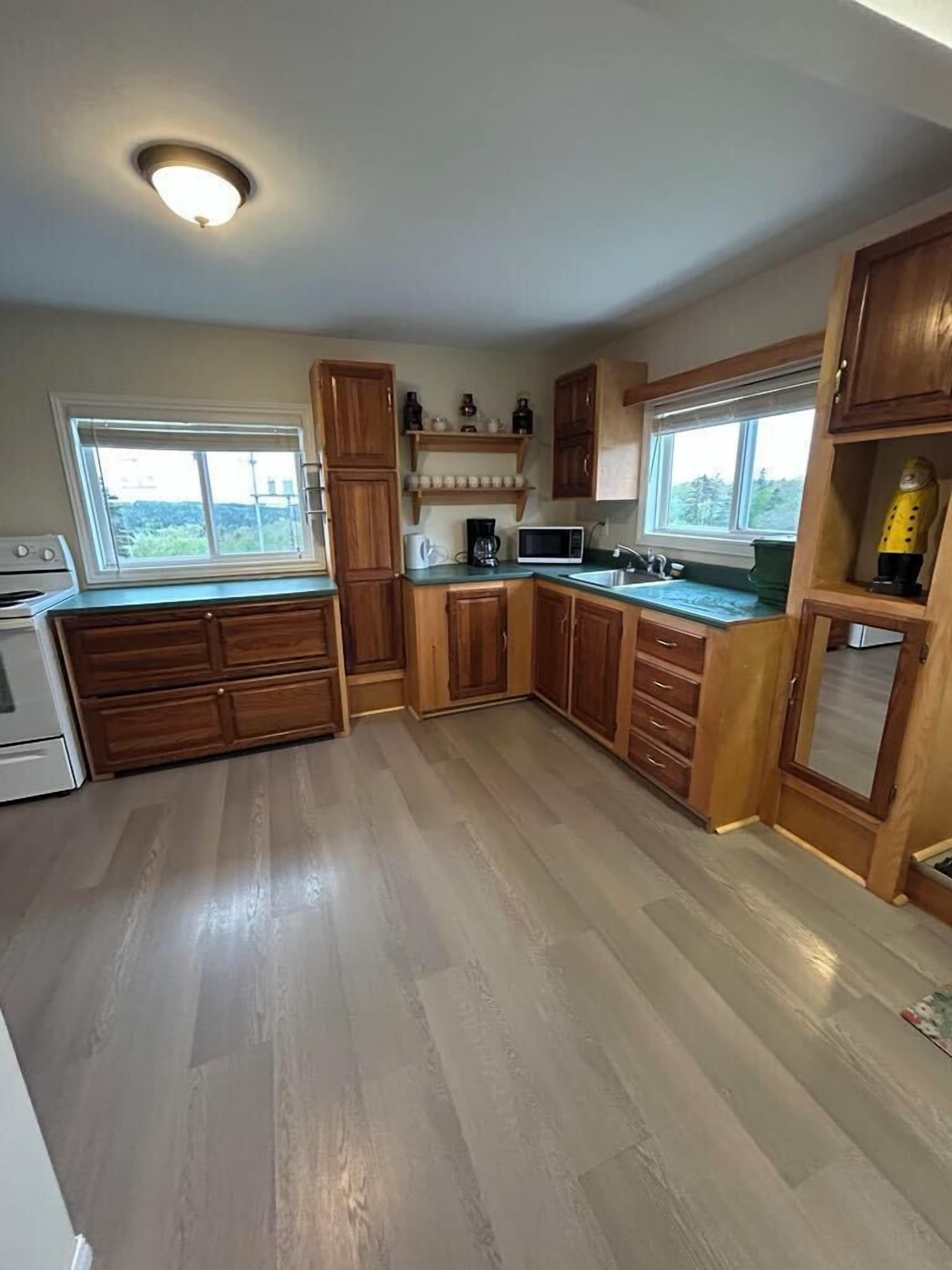 Standard-Apartment | Eigene Küche | Großer Kühlschrank, Mikrowelle, Ofen, Herdplatte