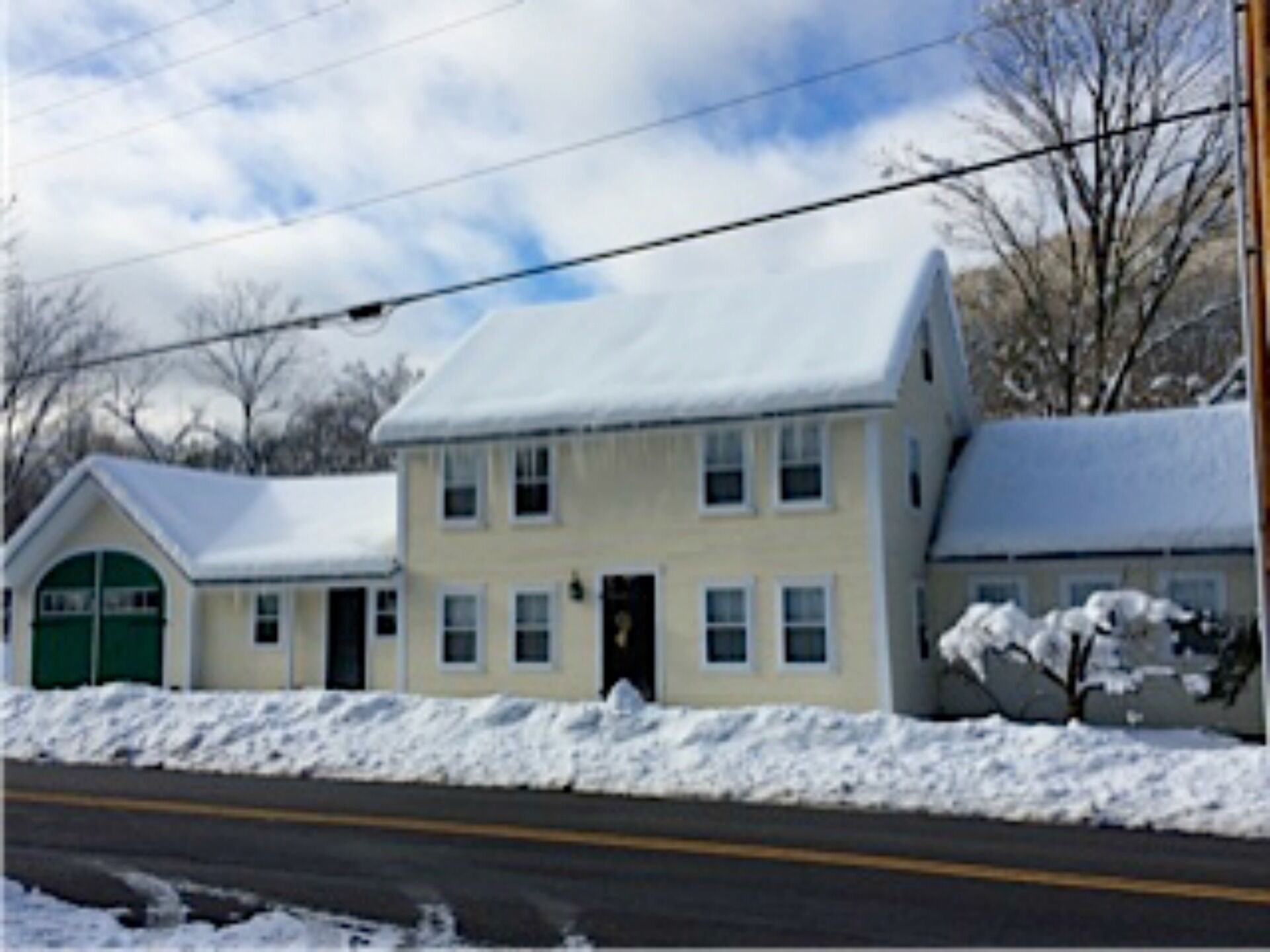 Village Stage Coach House by Covered Bridge