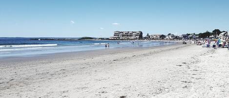Beach nearby, beach towels