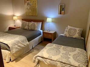 2 habitaciones, tabla de planchar con plancha y wifi gratis